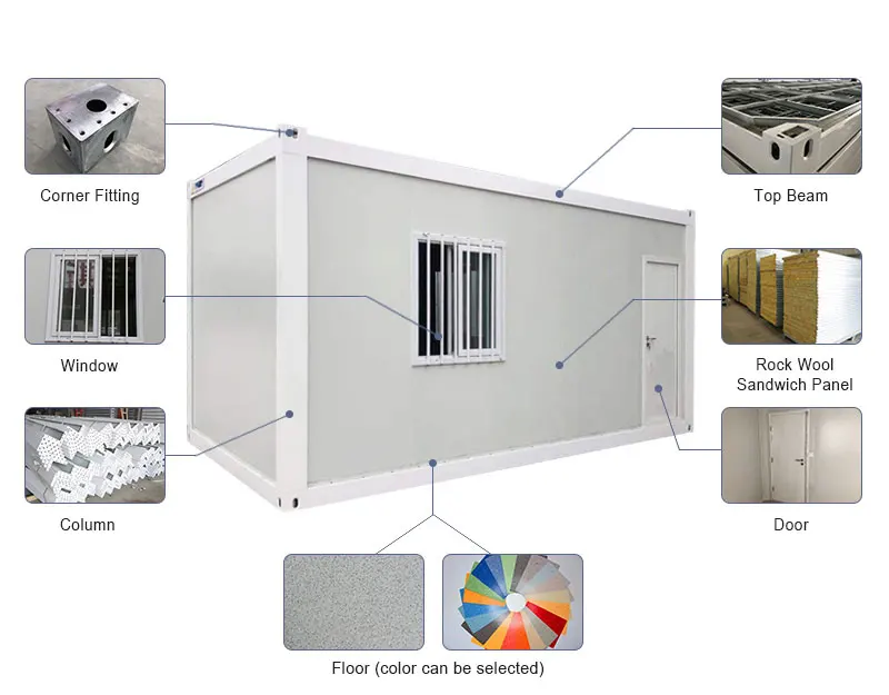 standard living  contianer  house structure.jpg