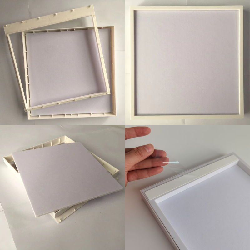 blank wall frame