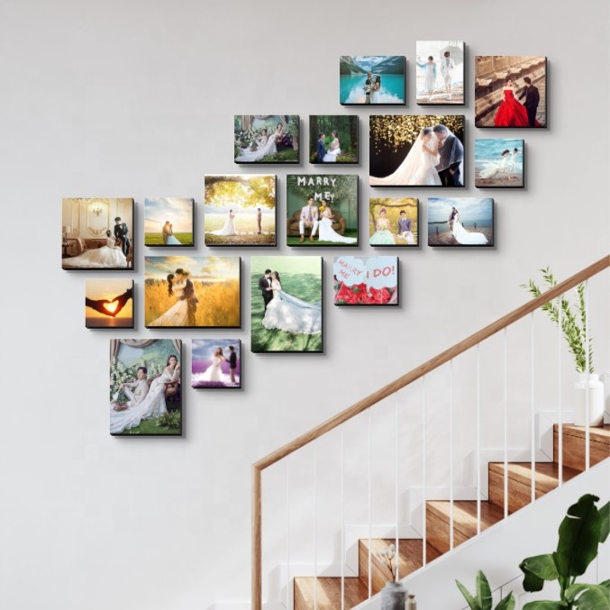 Frameless frames for pictures