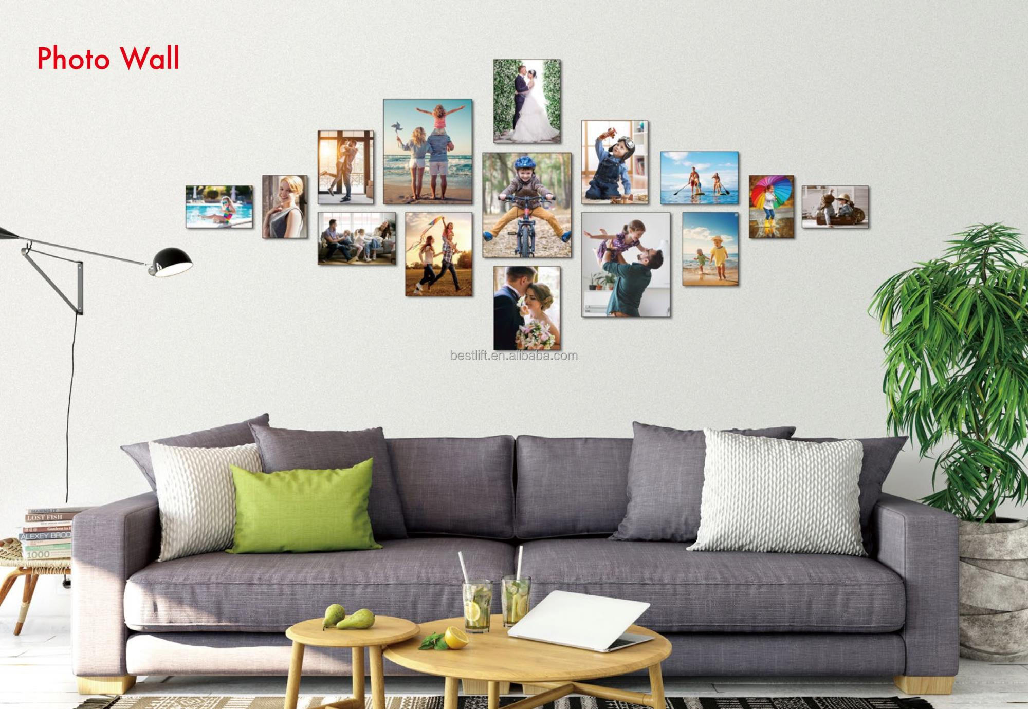 frameless picture frames for wall