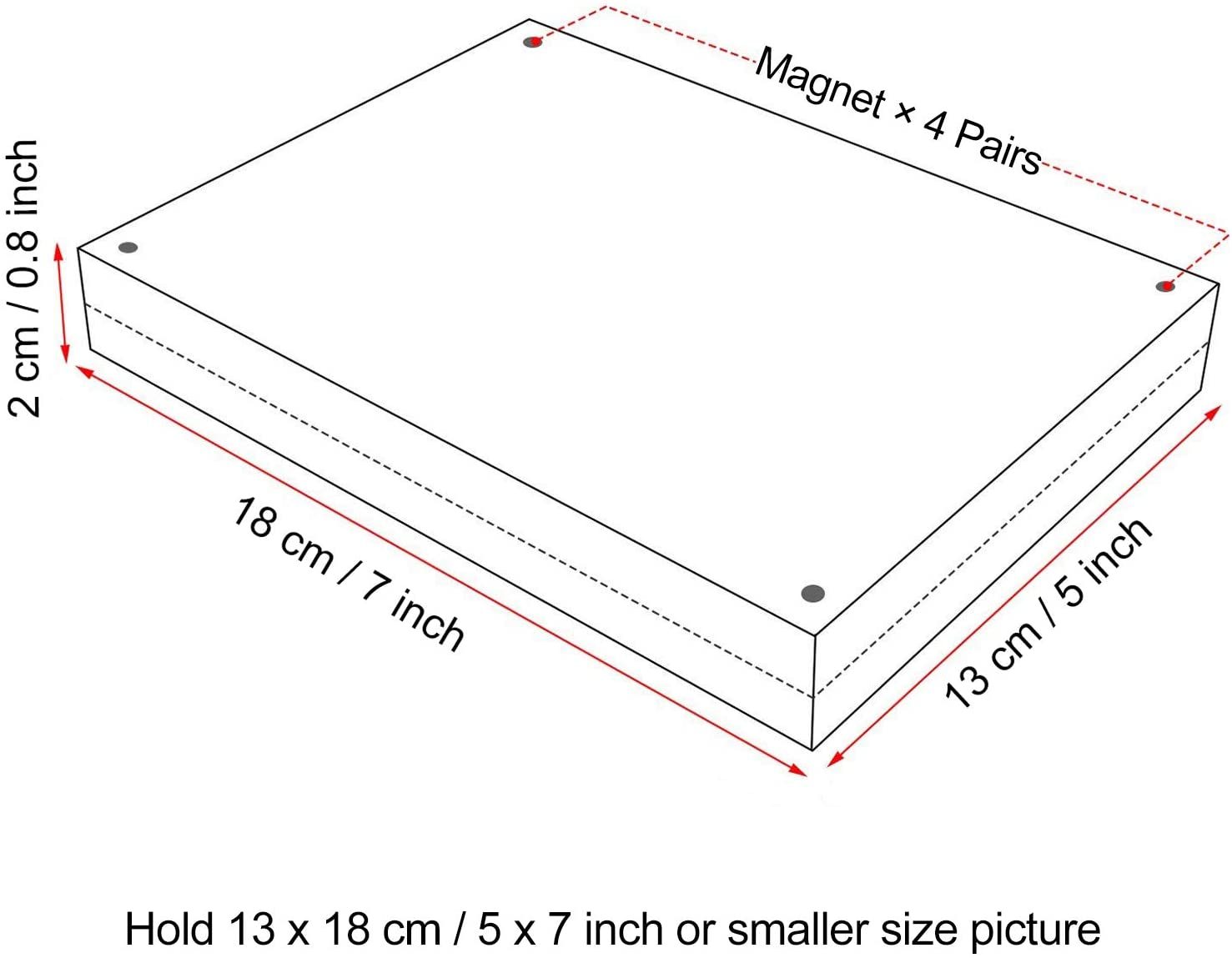 desktop acrylic photo frames