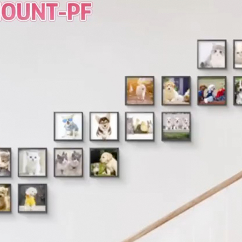 بسته 100 عددی کاشی های تصویری مربعی قابل چسباندن بدون حصیر