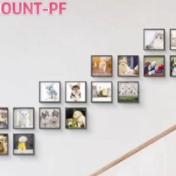 100pcs Pack Restickable Square Picture Tiles Without Mat