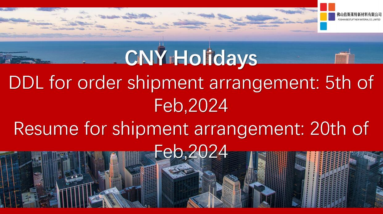 2024 CNY Holiday Notification