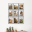 50pcs Stylish Black Picture Frames Without Mat