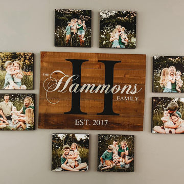 Lightweight Borderless Picture Tiles for Wall Décor