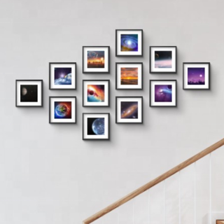 Wall Hanging ABS Plastic Picture Frame for Hanging Pictures