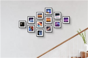 Wall Hanging ABS Plastic Picture Frame for Hanging Pictures