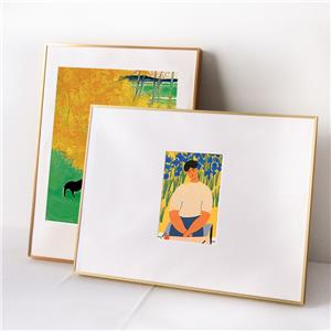 9pcs Pack 12x16inch Classic Home Style Photo Frame with Clear PS Sheet for Wall Gallery Set