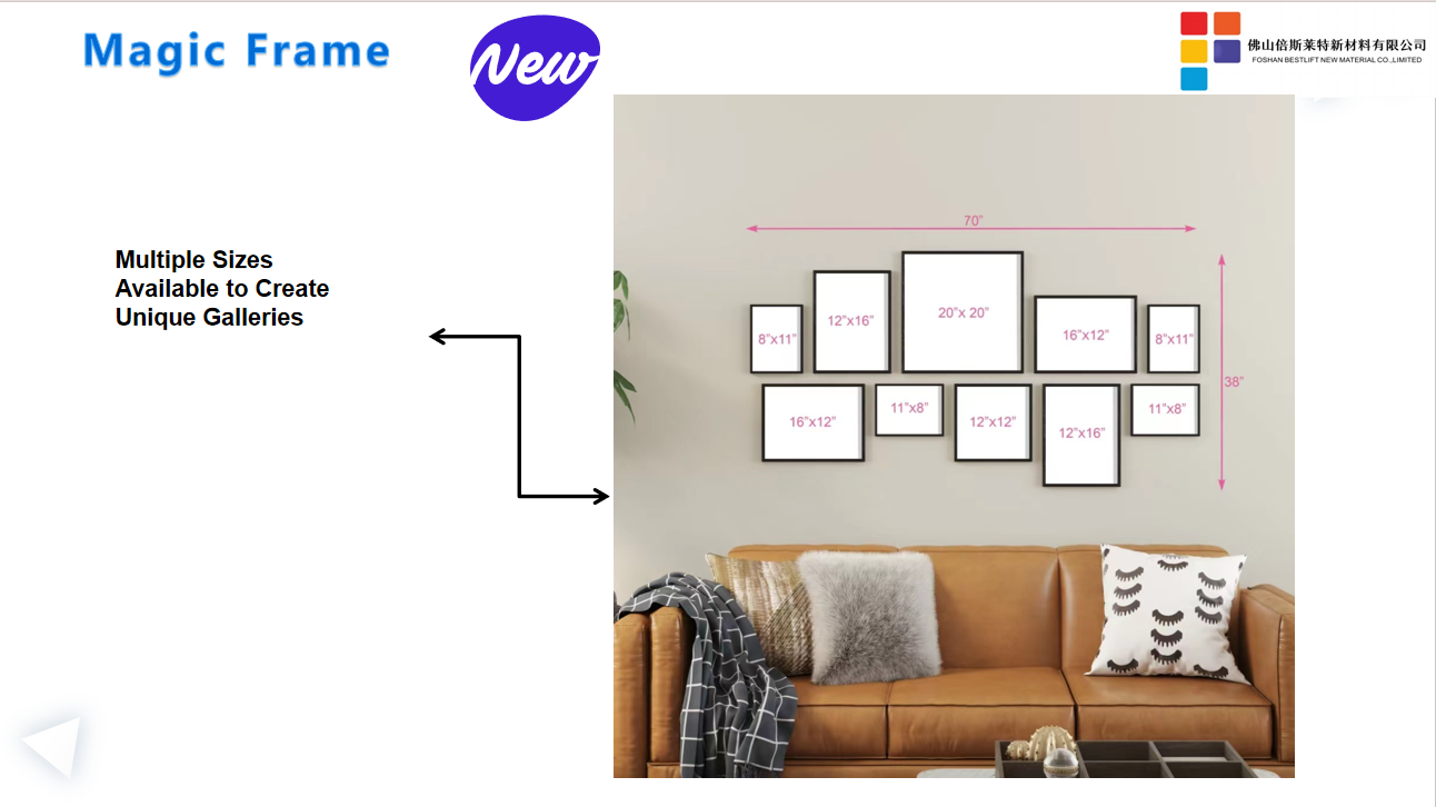 Wall-Free Photo Display