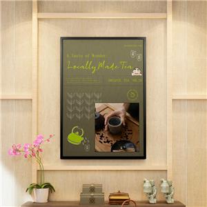 16x24inch Large Magnetic Picture Frame for Home Use Home Decor Wooden Photo Frame Thin Border