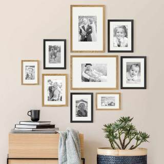 Cadres photo mobiles de 8,5 x 11 pouces avec autocollant magnétique pour la décoration de votre maison