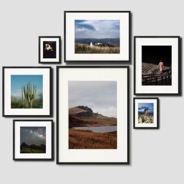 8x12inch Easy Photo Change No Nails No Damage Photo Frame with Magnetic Sticker