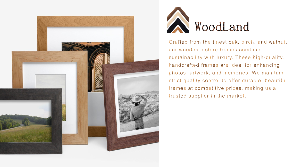 Customizable Wood Picture Frames