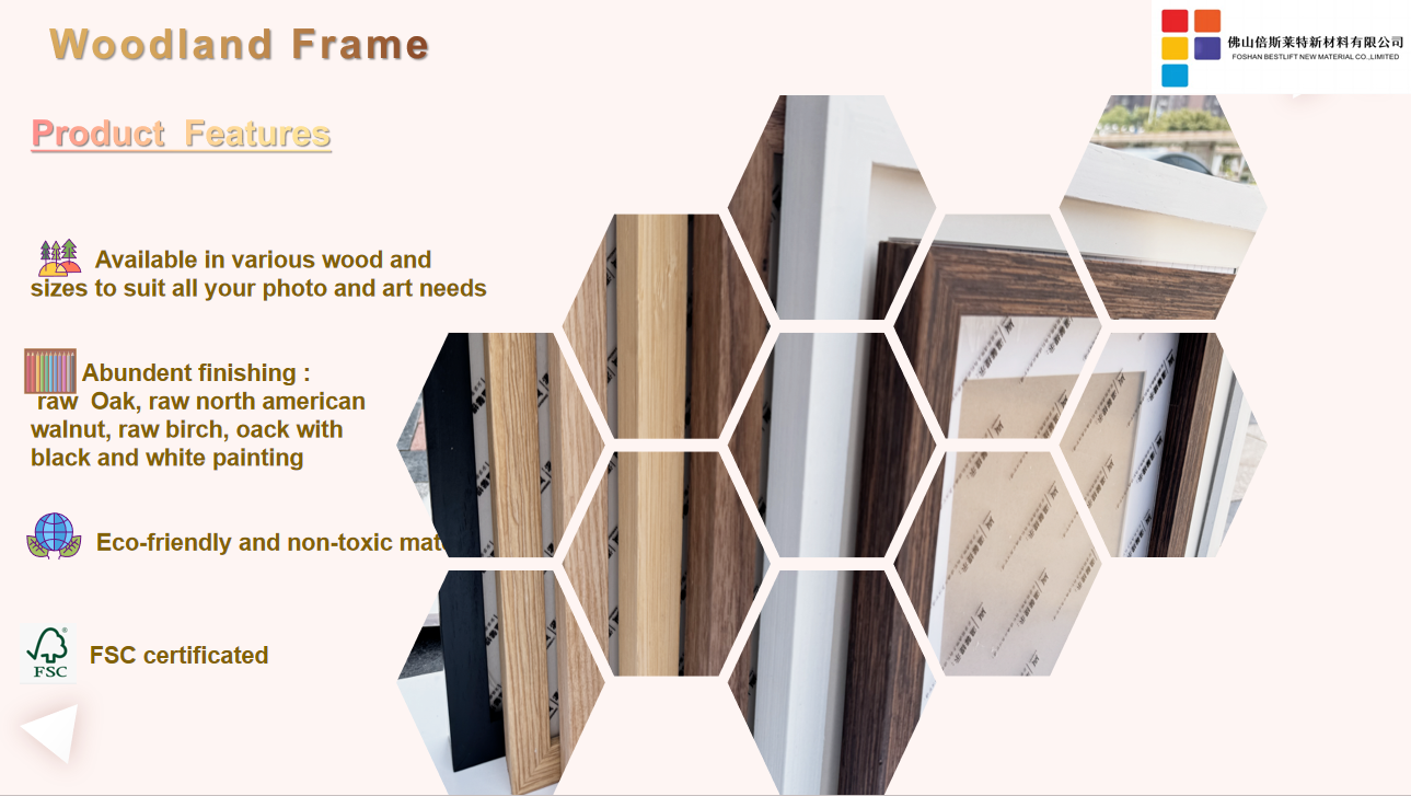 Natural Wood Photo Frame