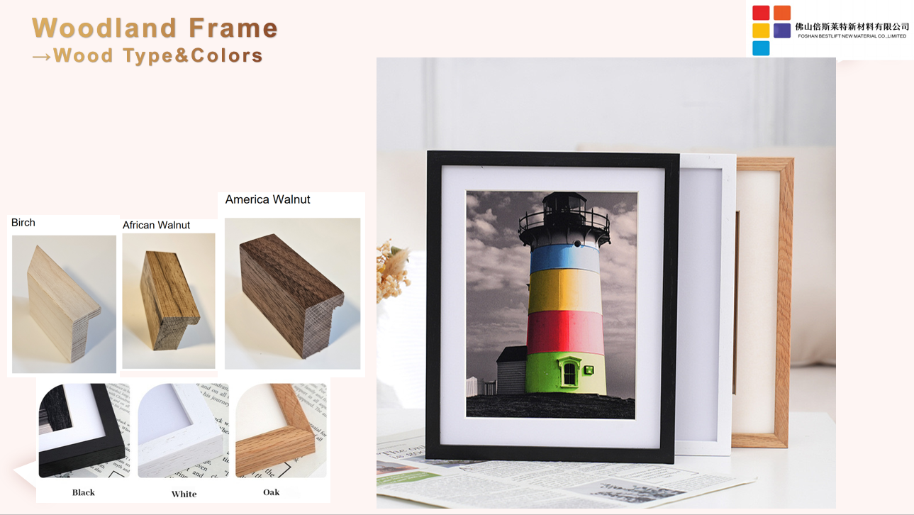 Natural Wood Photo Frame