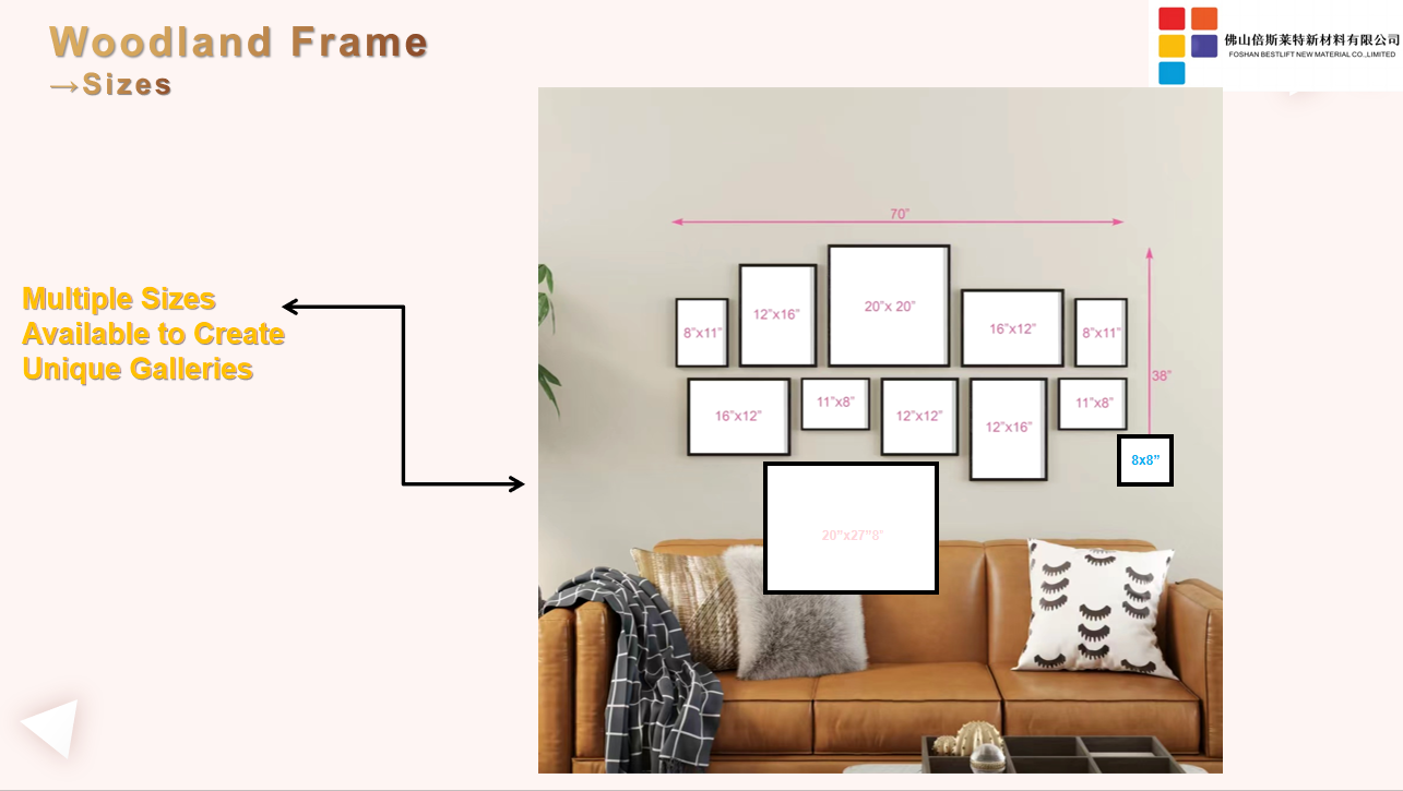 Elegant Wood Picture Frames