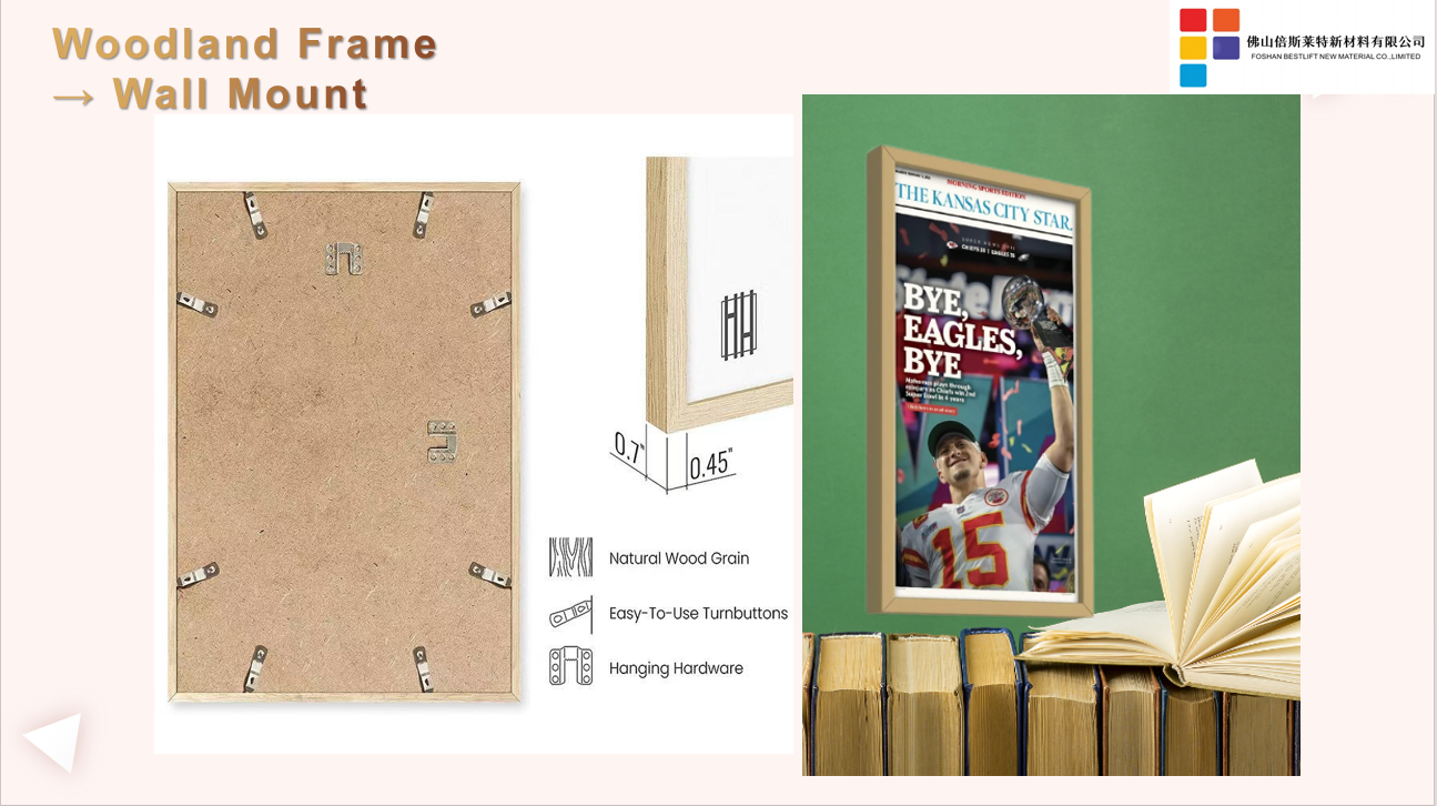 Elegant Wood Picture Frames