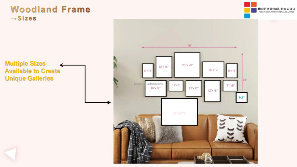 5x7inch Classic & Rustic Styles Oak Picture Frame