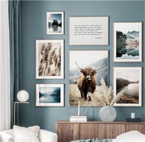 إطار مغناطيسي لاصق قابل لإعادة الاستخدام من مزيج مقاس 20 × 27 بوصة