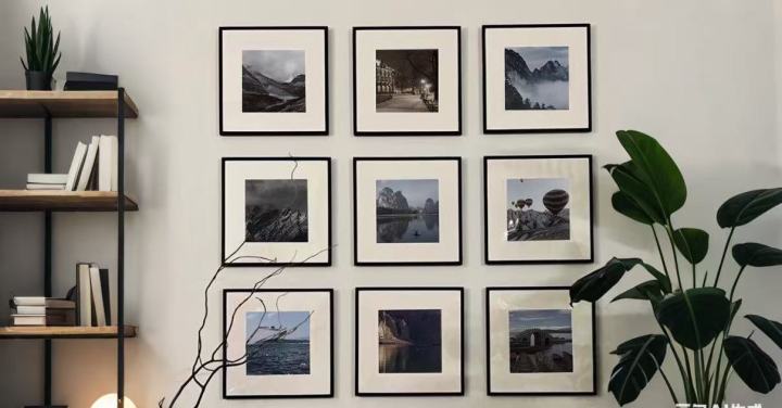 Magnetic Picture Frames with Easy Peel-and-Stick Design for Versatile Wall Art