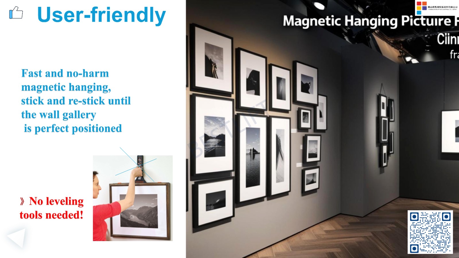 Eco Friendly Magenetic Wall Hanging Solution