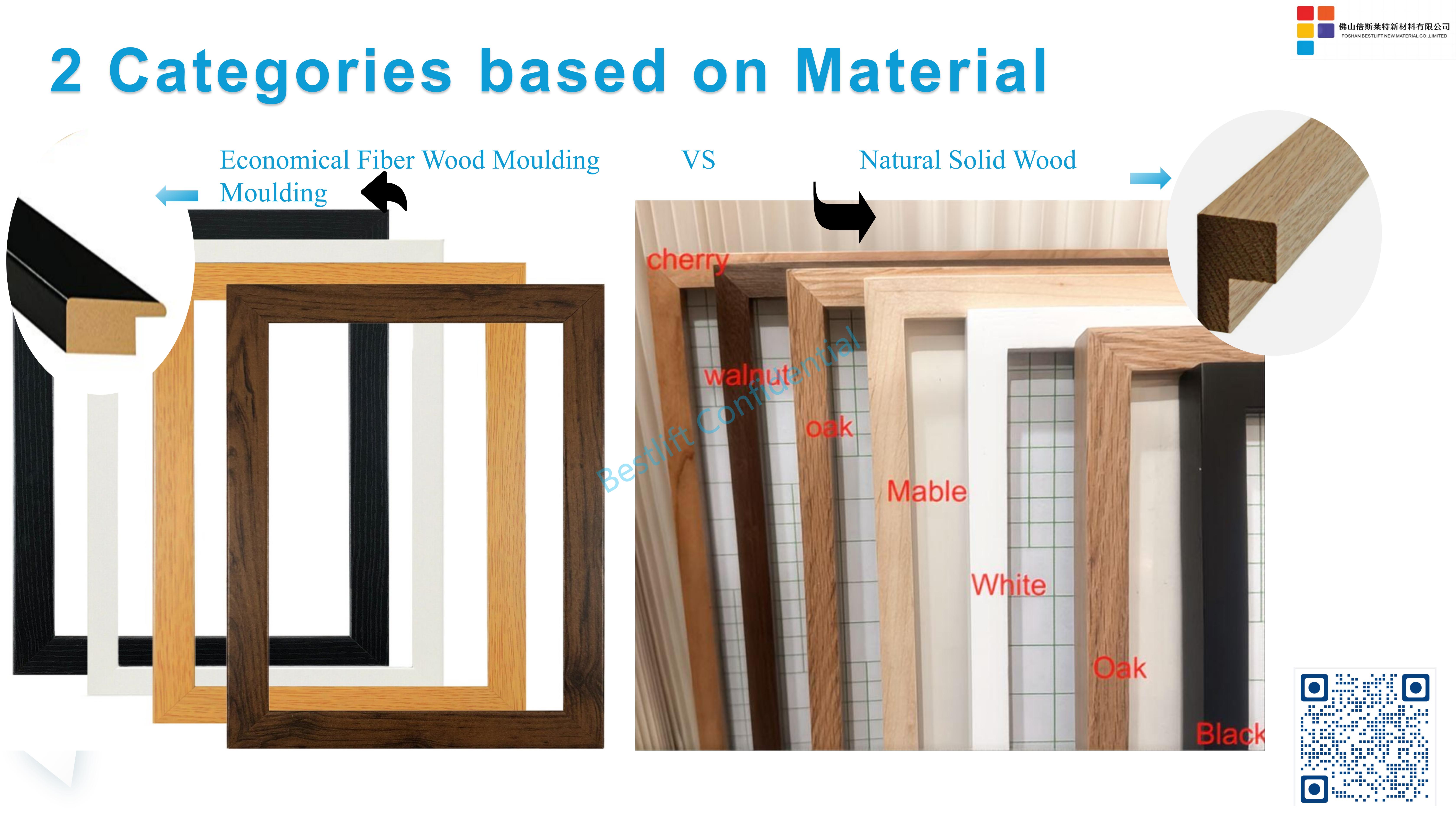 Solid Wood Magnetic Picture Frames