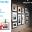 Handmade Magnetic Solid Wood Photo Frame FSC Certificated Easy Wall Hanging with Glass & Mat for Multiple Surface Mounting/Photo/Poster/Art Print