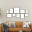 Mixtiles Solid Wood Photo Tiles Eco Friendly Magenetic Wall Hanging Solution Removable Magnetic Picture Frame with Plexiglass