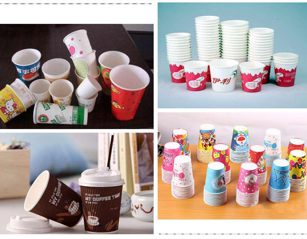 Yogurt cup color printing paper cup cover