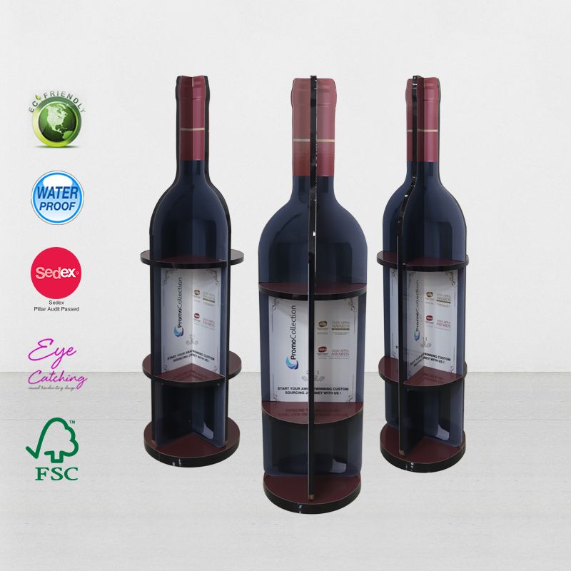liquor bottle display stand