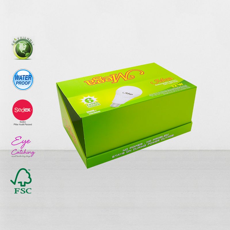 Zákazkové tlačené kartónové maloobchodné výstavné boxy pre potraviny
