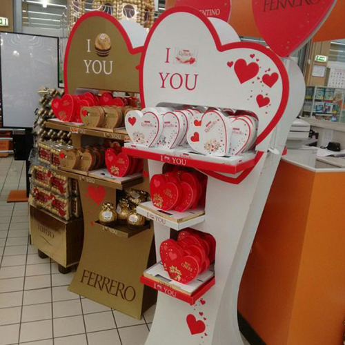 Cardboard Display Stand For greeting card