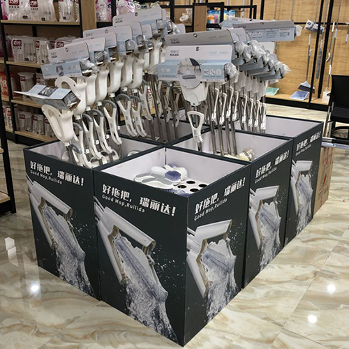 Cardboard Display For Commodity