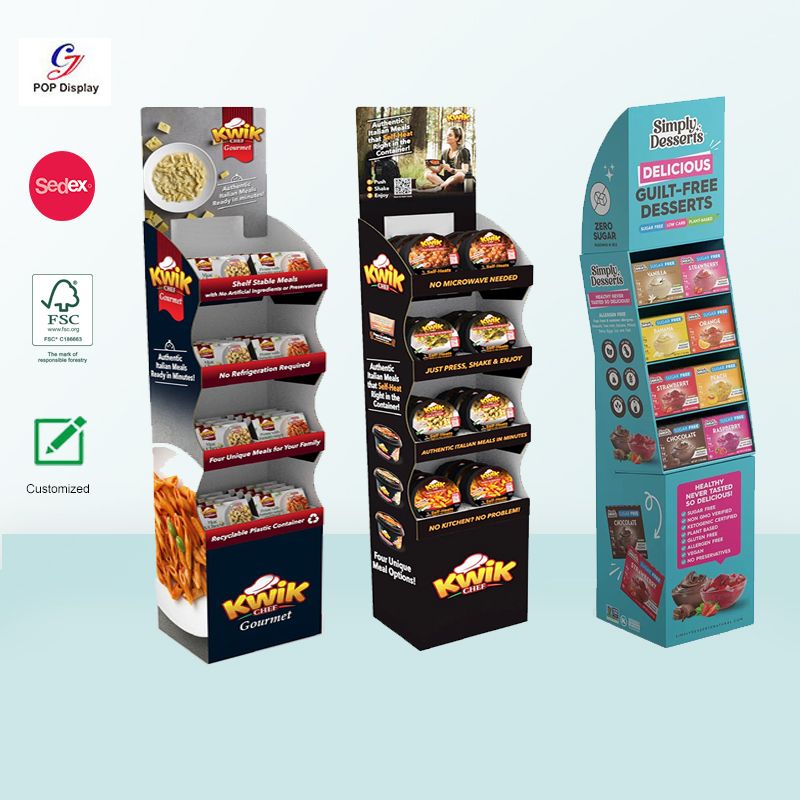 display cardboard stand