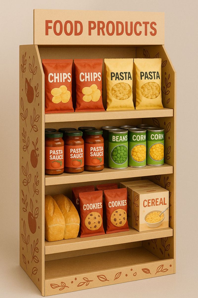 cardboard food display stand cardboard food display stand