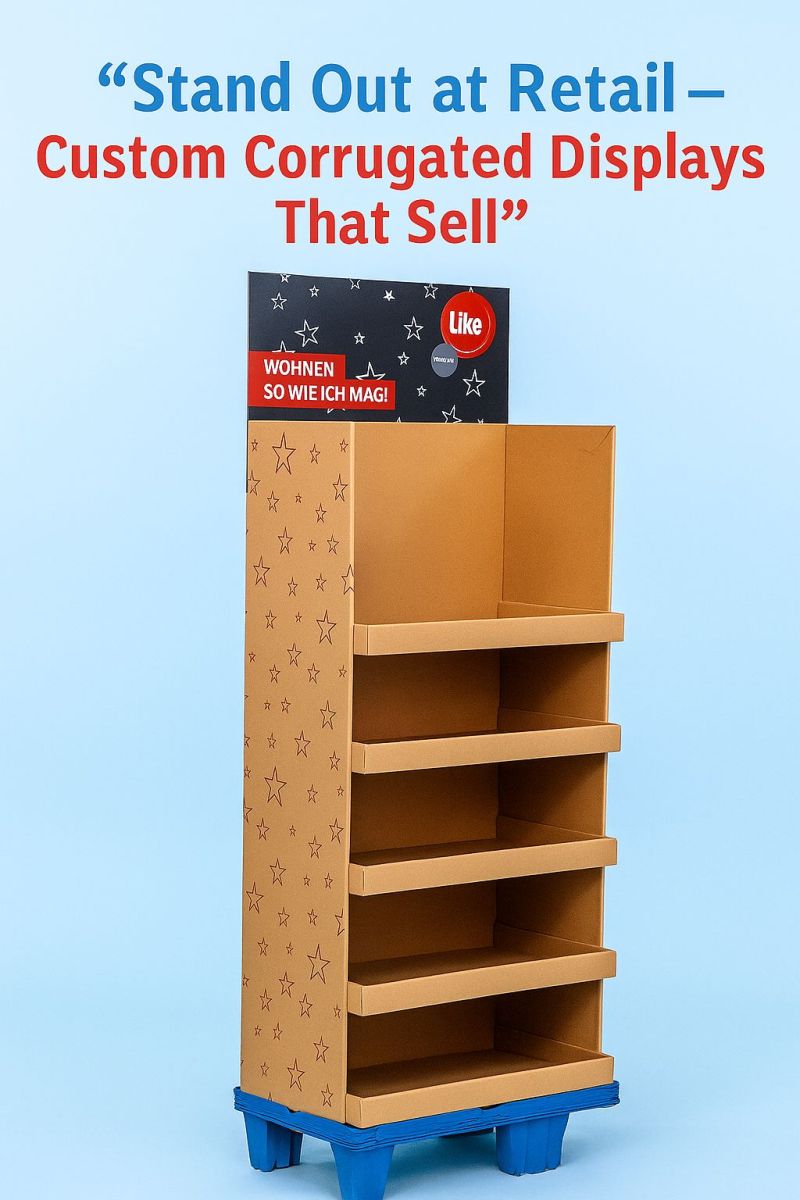 corrugated display stands