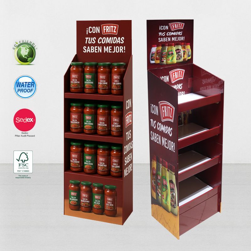 Funko Pop Cardboard Carton Display Stands for Retail