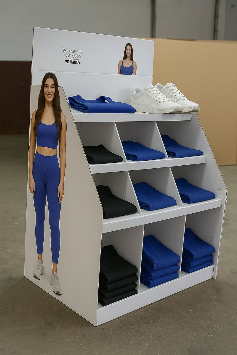cardboard shirt display cardboard shirt display