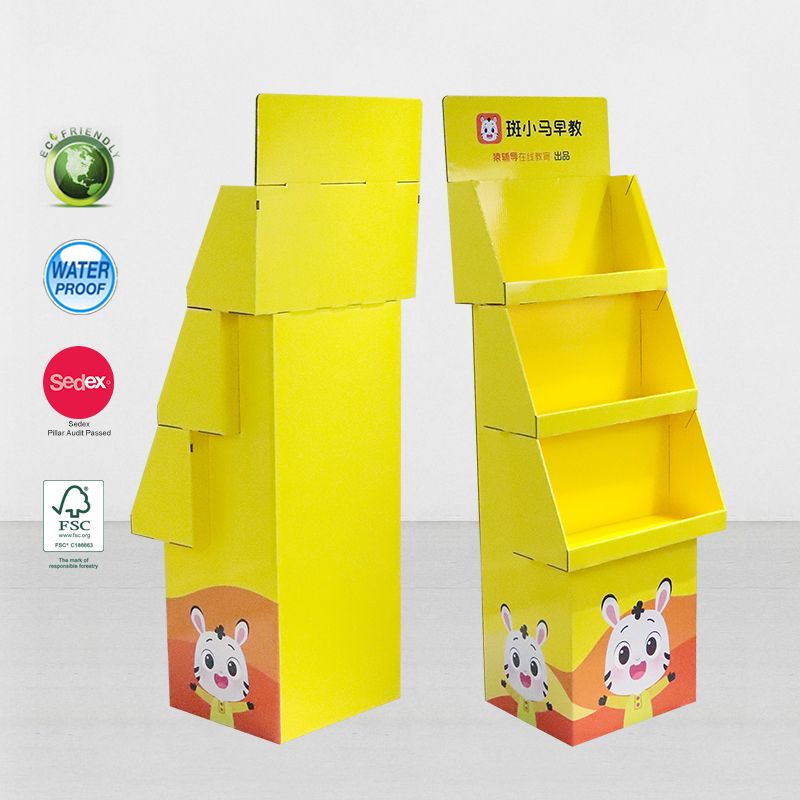 cardboard book display