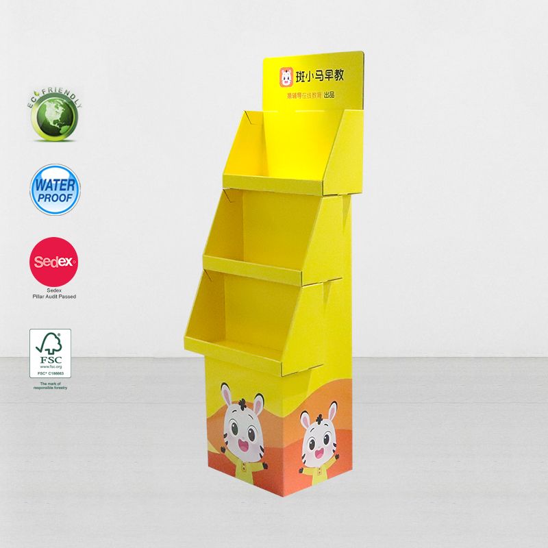 cardboard book display