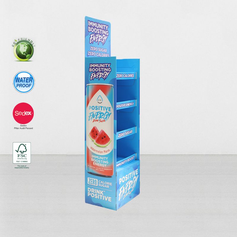 Funko POP Cardboard Shelf Store Display Stand For Candy Product