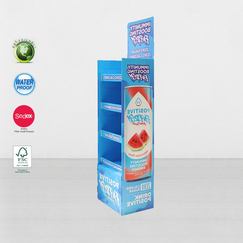 Funko POP Cardboard Shelf Store Display Stand For Candy Product
