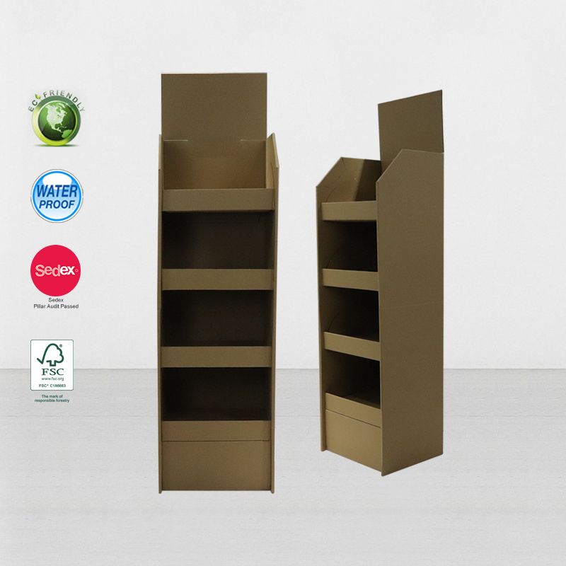 cardboard POS display rack