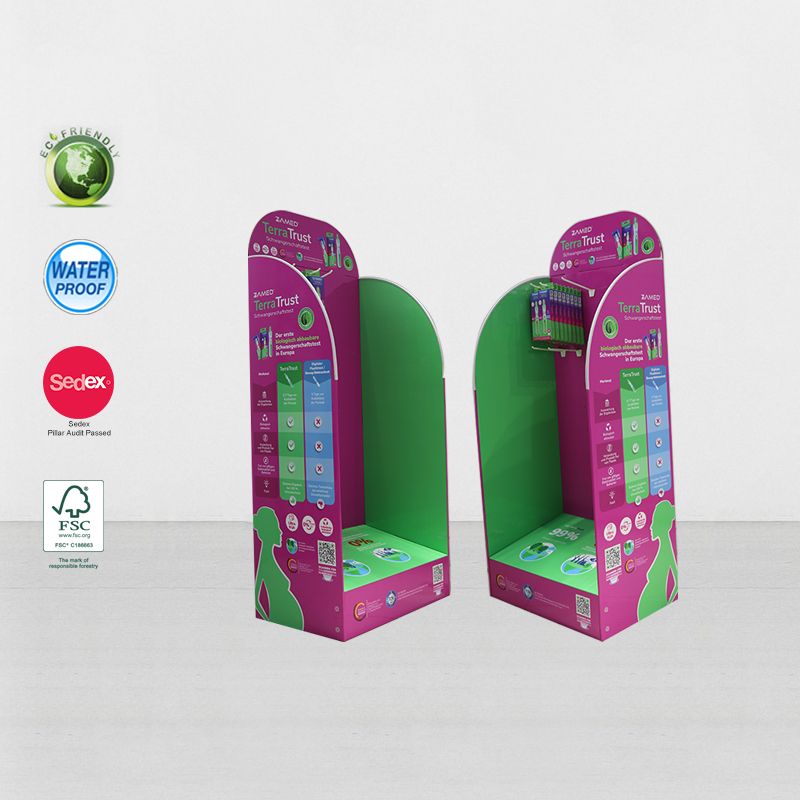 Tabletop Counter Hanging Display Stands With Hooks For accessories