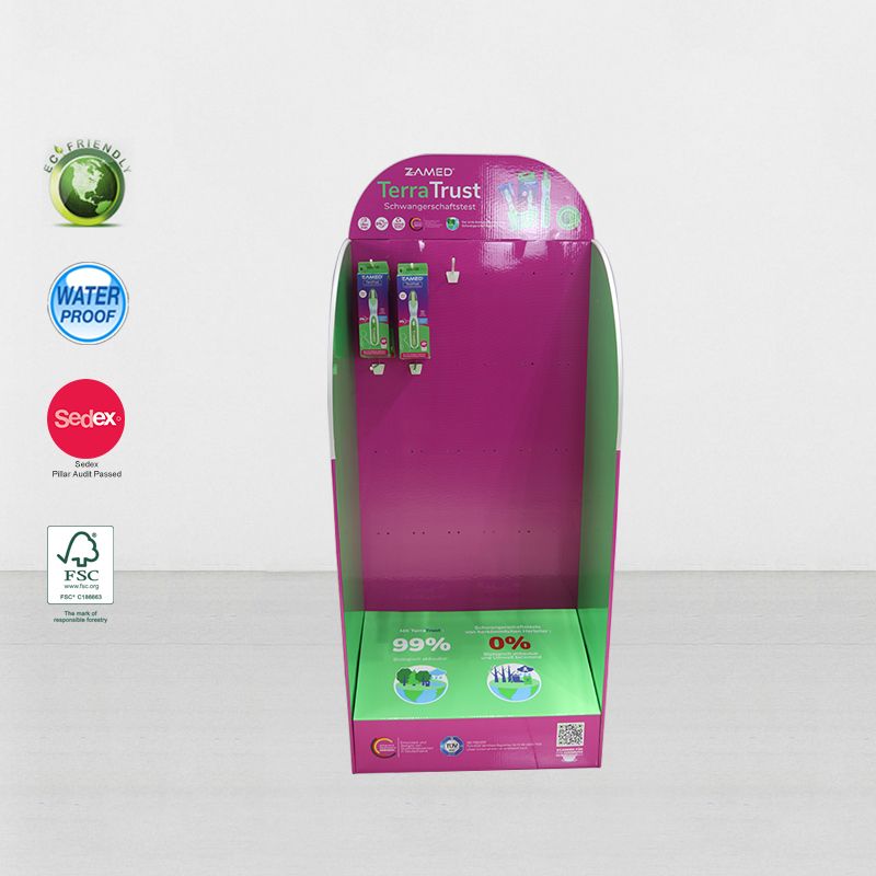 Tabletop Counter Hanging Display Stands With Hooks For accessories