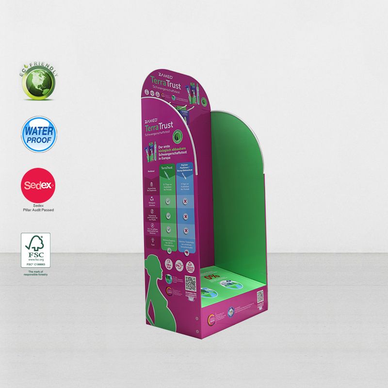 Tabletop Counter Hanging Display Stands With Hooks For accessories