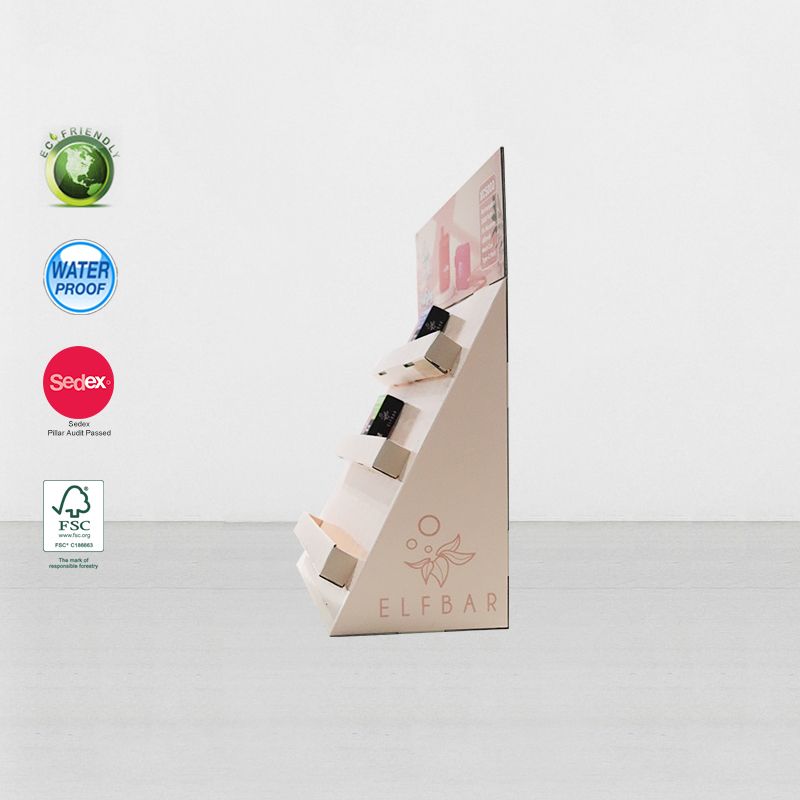 Printed Cardboard Counter Display Unit For Cosmetic