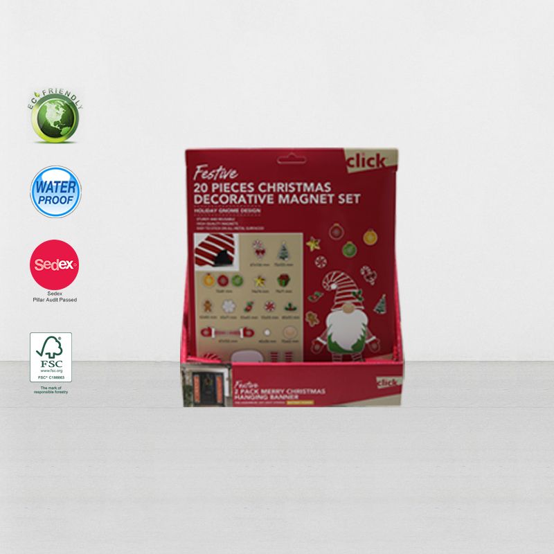 Printed Cardboard POS Retail Product Display Boxes For Greeting Card