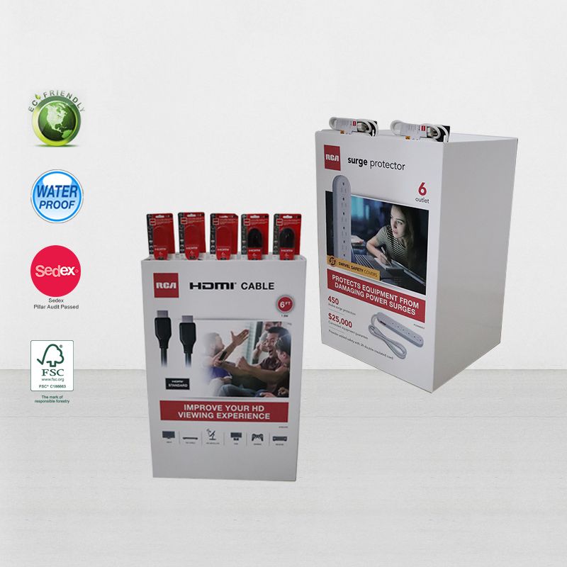 cardboard display dump bins